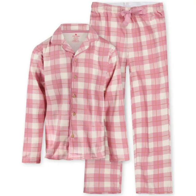 Little Label pyjama met roze geruite print, foto 2
