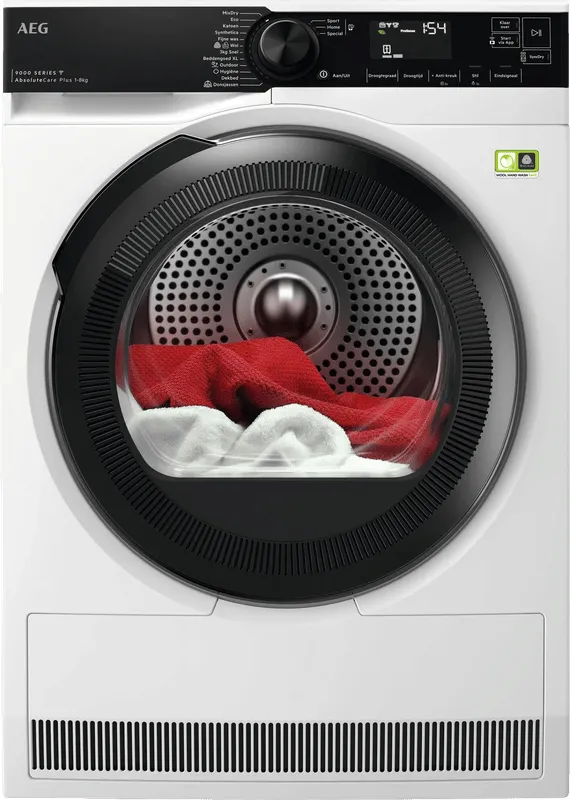 Aeg 9000 AbsoluteCare Plus TR968B4C warmtepompdroger wit