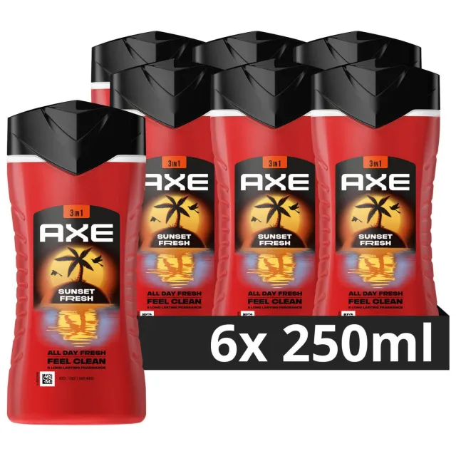 Axe Sunset Fresh 3-in-1 douchegel, foto 2