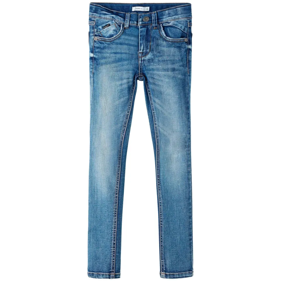 NAME IT KIDS skinny jeans NKMPETE medium blue denim, foto 2