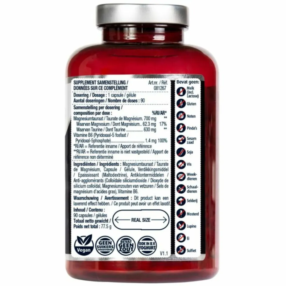 Lucovitaal Magnesium Tauraat, foto 2