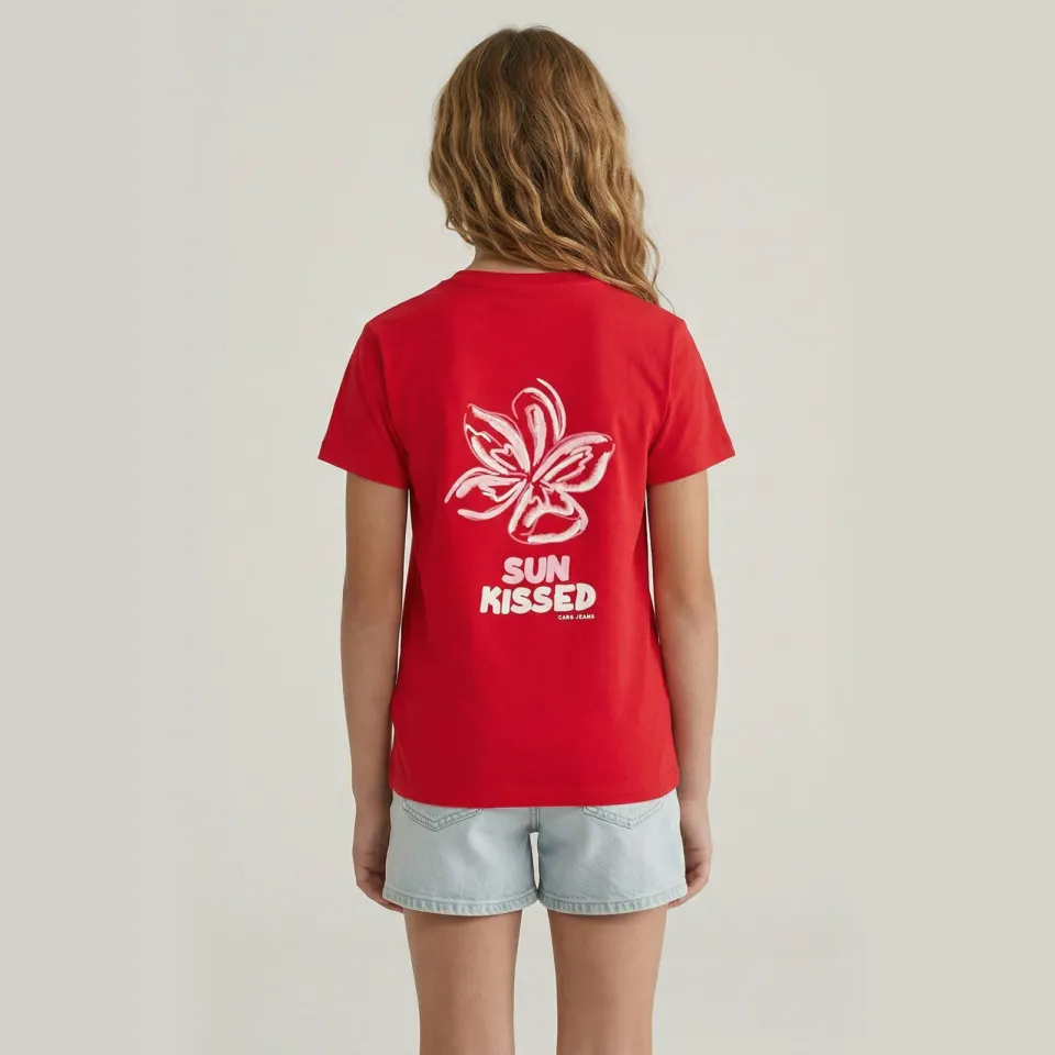 Cars t-shirt rood
