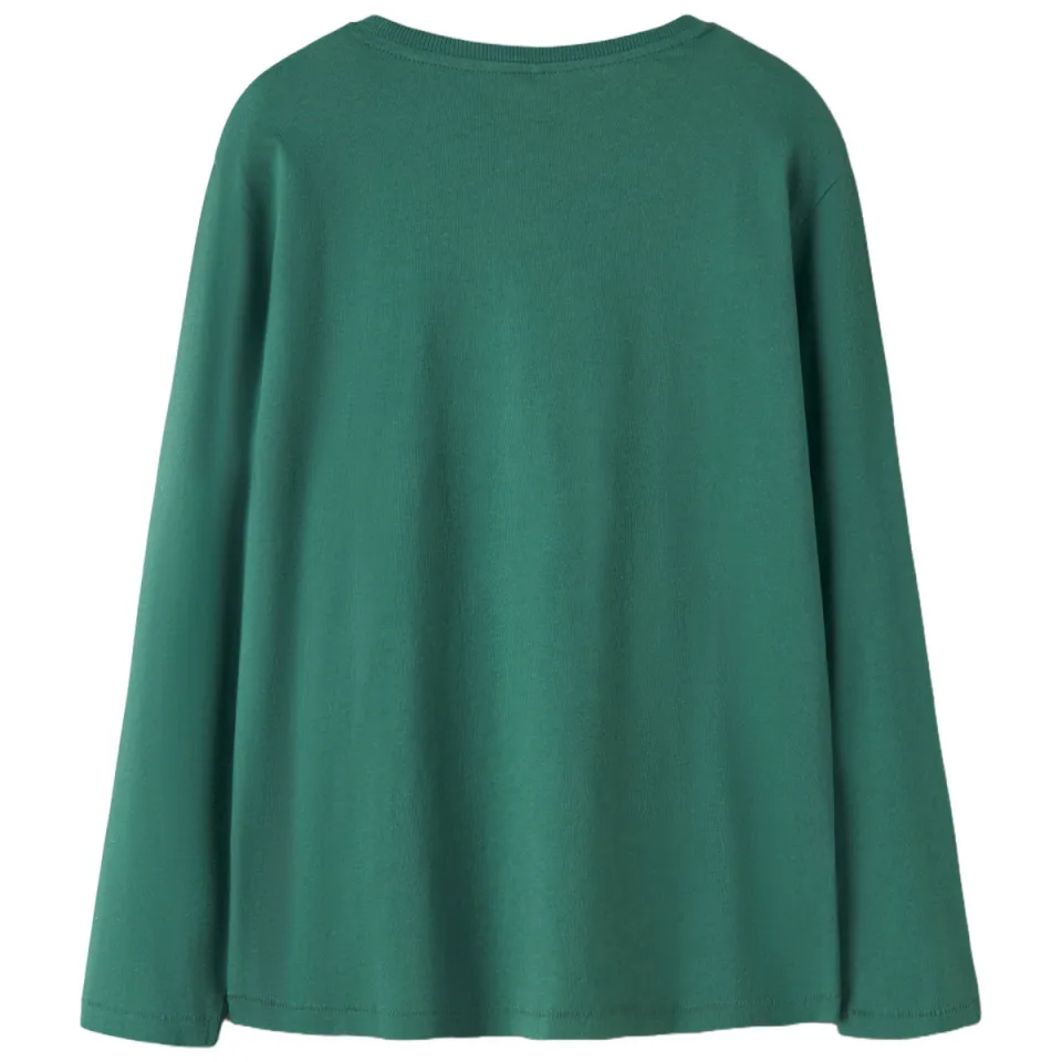 NAME IT longsleeve groen met print, foto 2