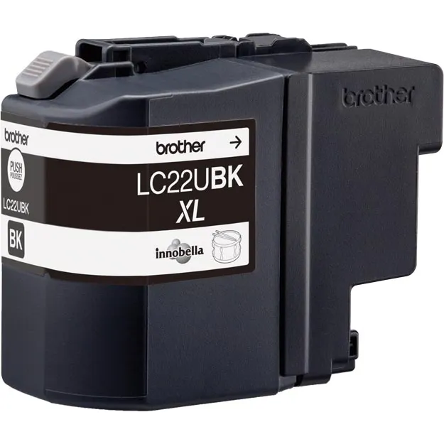 Brother LC-22UBK Zwart inktcartridge