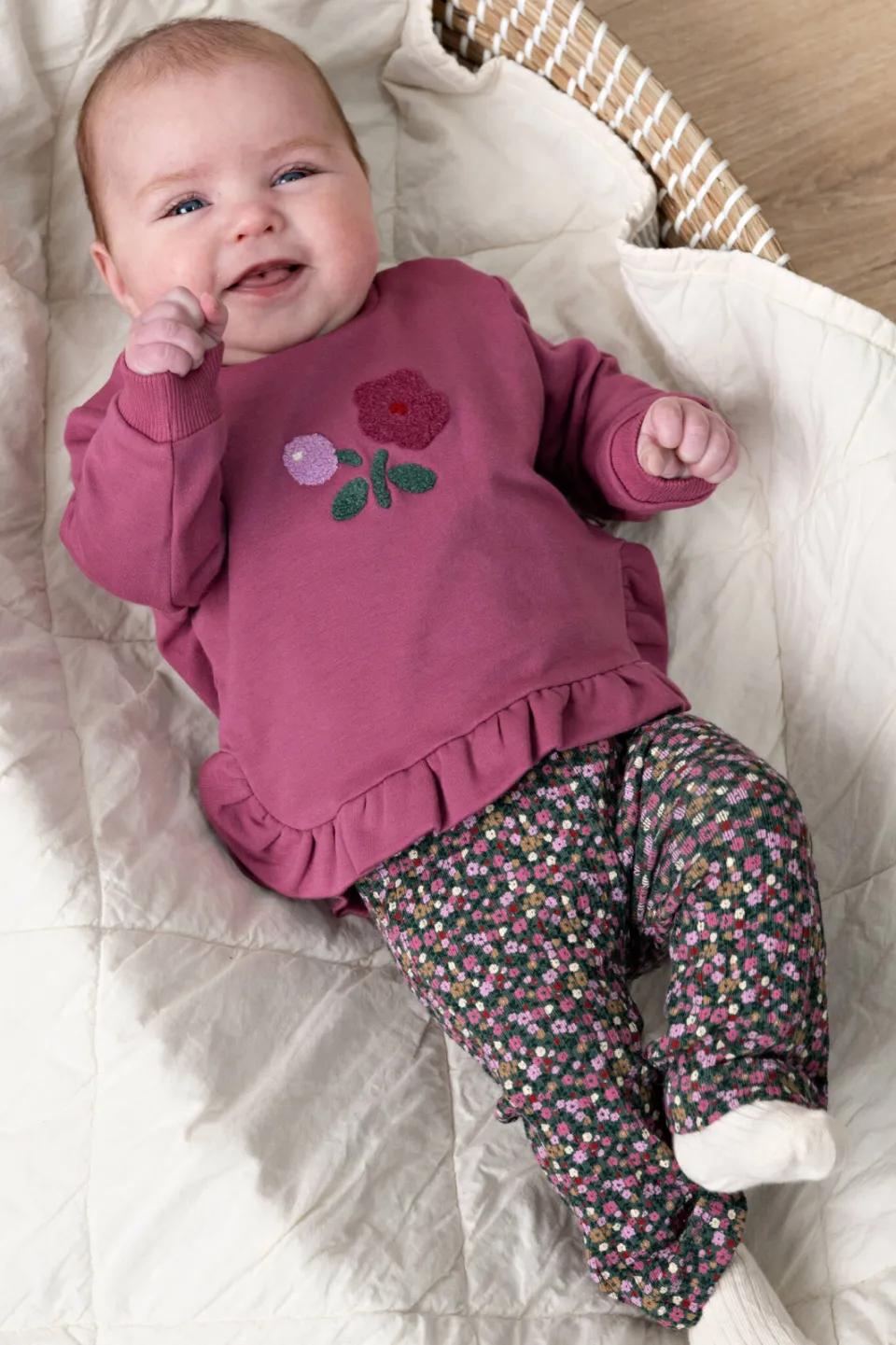 Feetje sweater Afternoon Tea fuchsia, foto 7