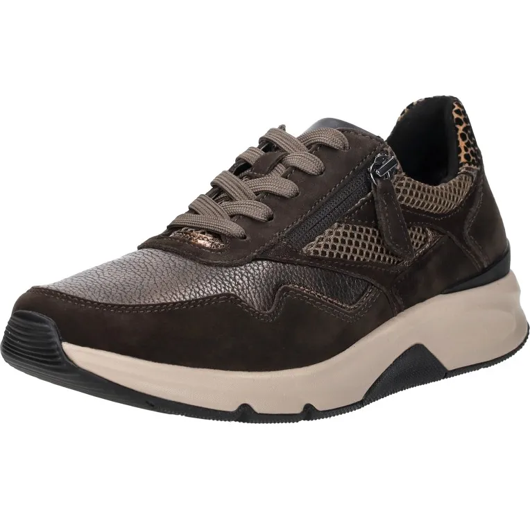 Gabor Rollingsoft sneakers donkerbruin, foto 3