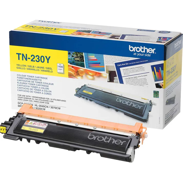 Brother TN-230Y gele toner geel, foto 2