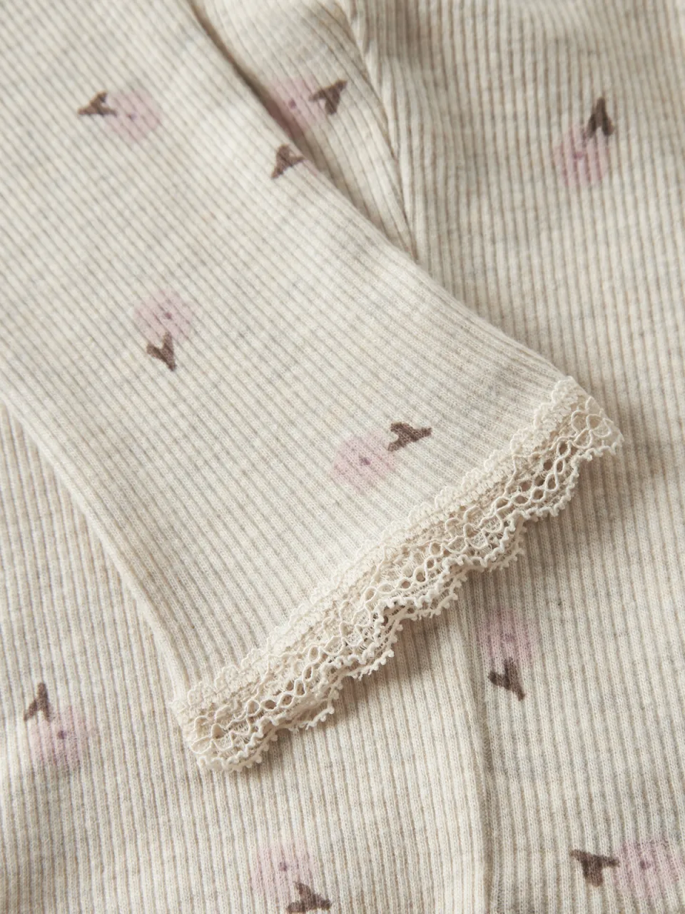 NAME IT BABY legging met print beige, foto 2