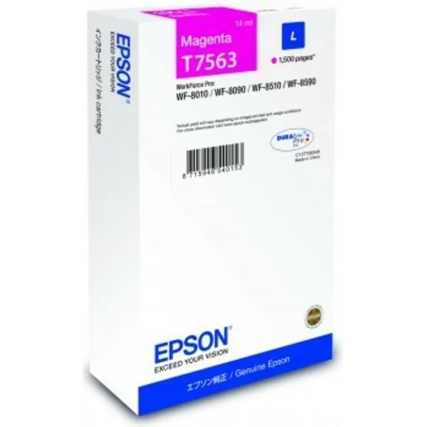Epson T7563 (C13T756340) Inktcartridge Magenta