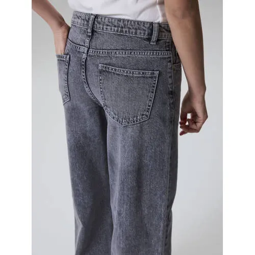 LMTD wide leg jeans - grijs, foto 4
