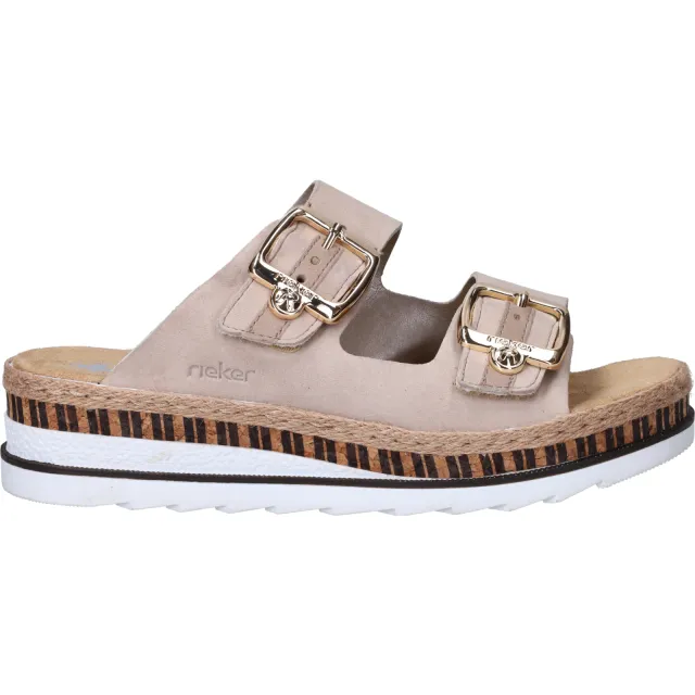 Rieker slippers beige