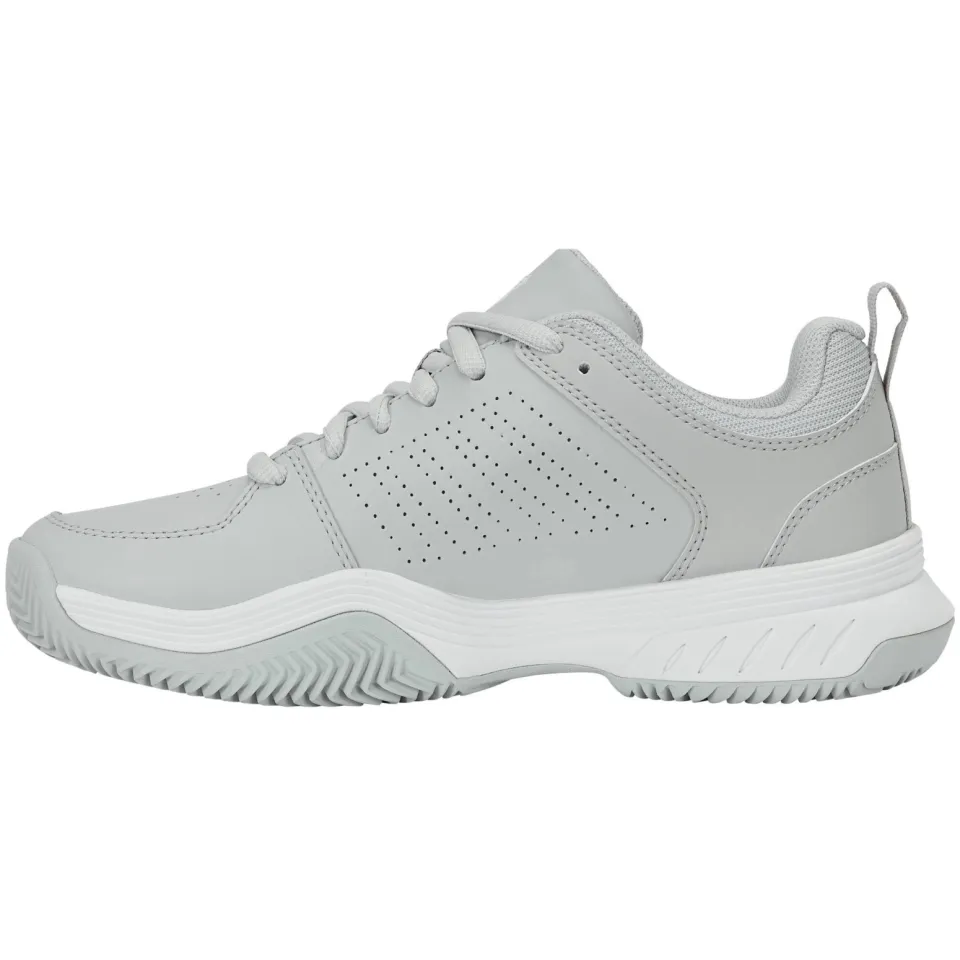 K-Swiss COURT EXPRESS 2 CLAY imitatieleren tennisschoenen - lichtgrijs, foto 3