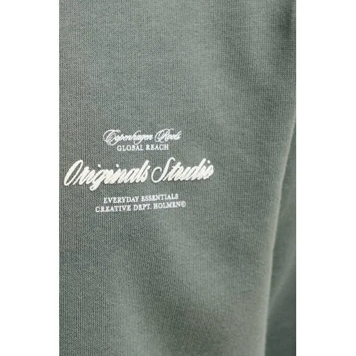 Jack & Jones JUNIOR hoodie met backprint - groen, foto 6