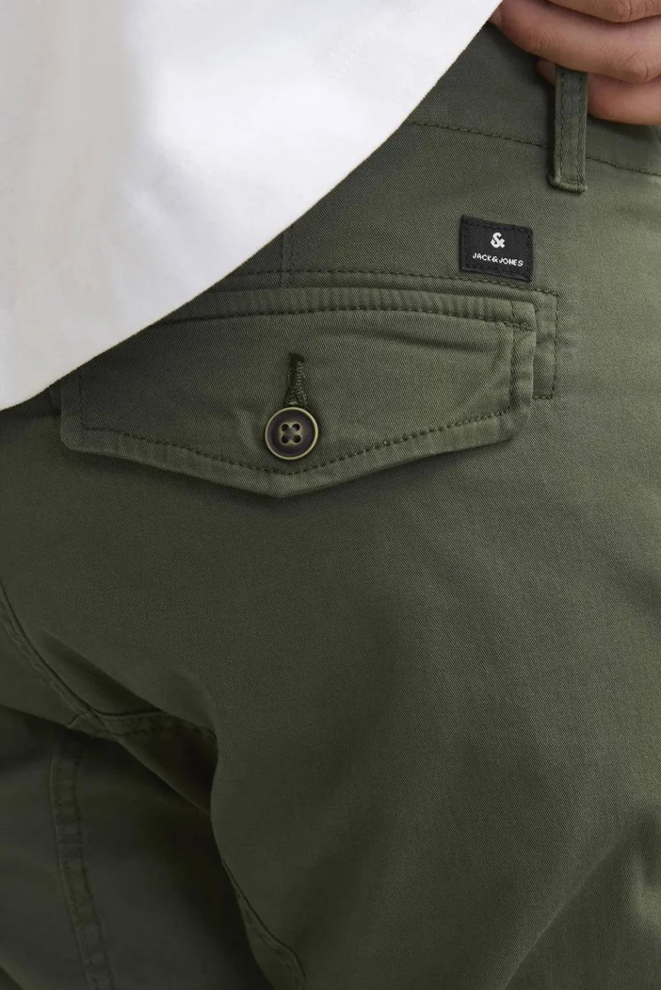 Jack & Jones JJIPAUL cargobroek olijfgroen, foto 6