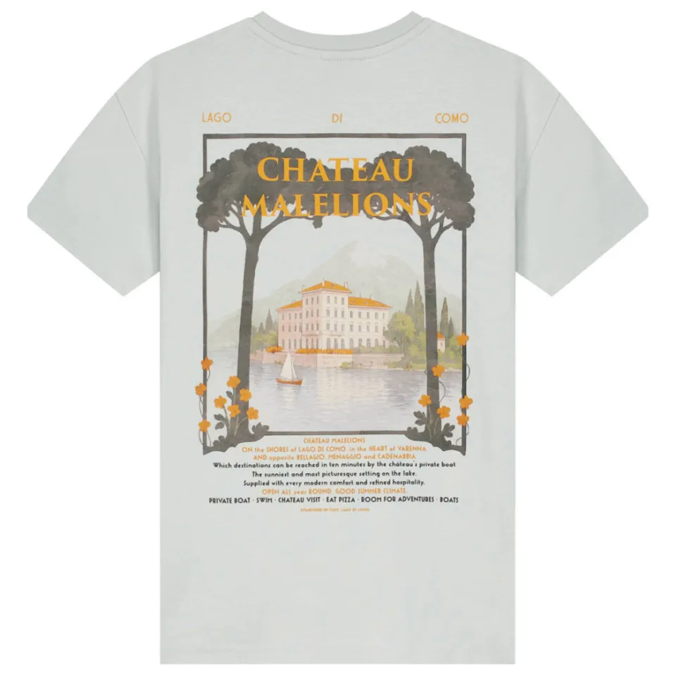 Malelions T-shirt grijsblauw, foto 4