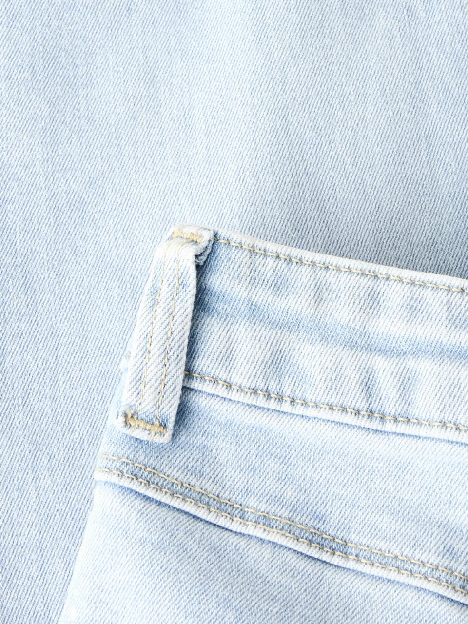 NAME IT KIDS wide leg jeans light blue denim, foto 6