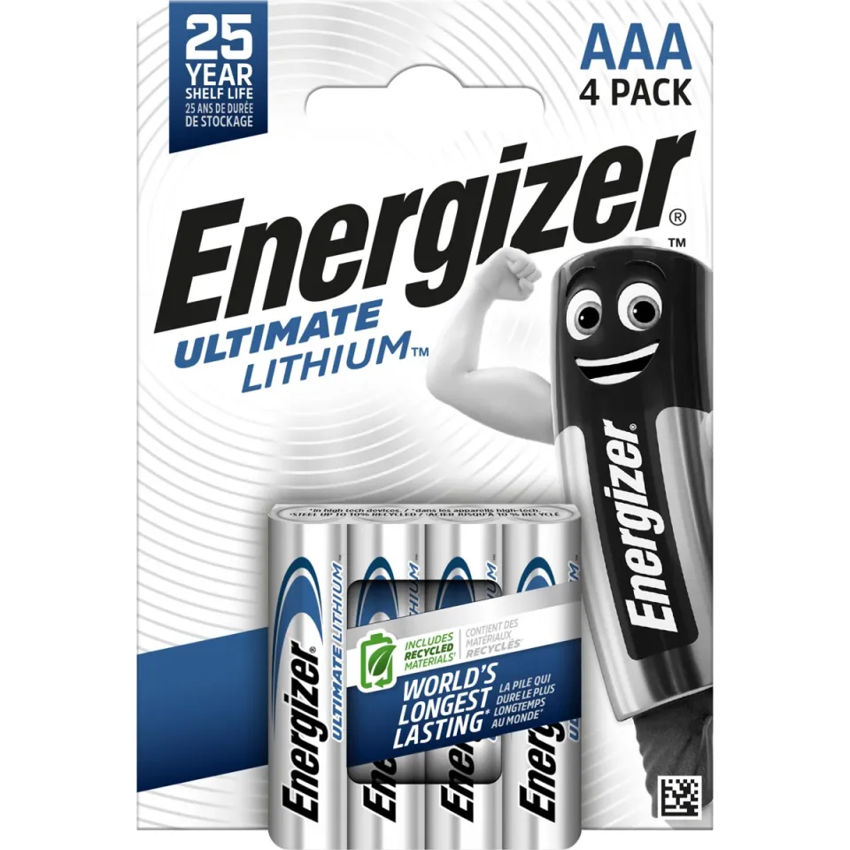 Energizer Ultimate Lithium AAA batterijen, foto 2