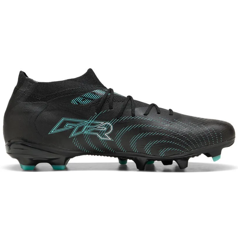 Puma Future 9 Match FG/MG senior voetbalschoenen - zwart/mintgroen
