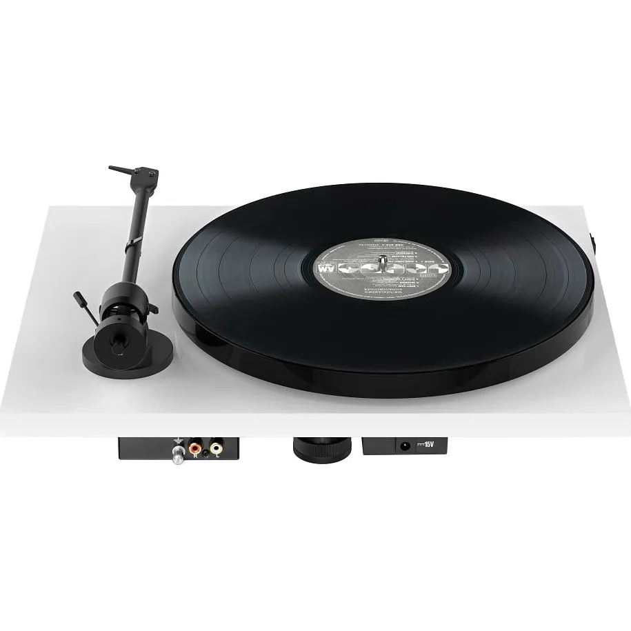 Pro-Ject E1 Phono platenspeler wit, foto 4
