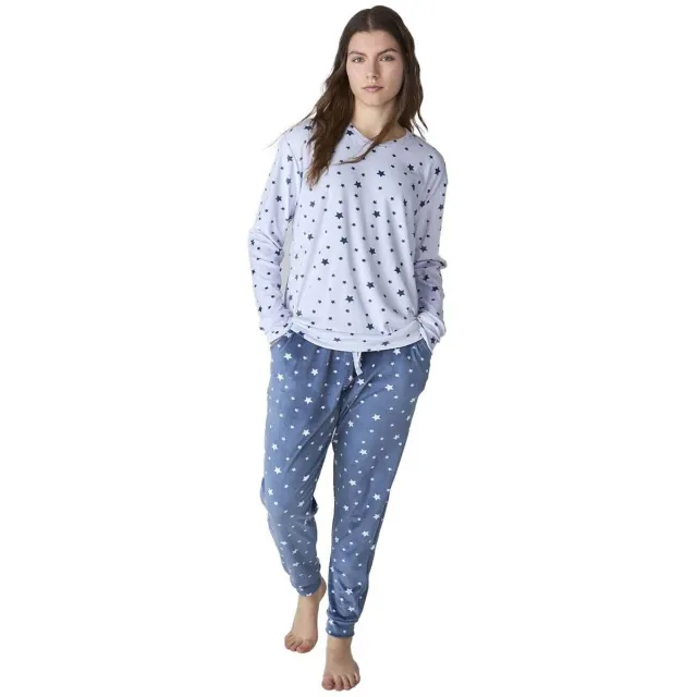 J&J Brothers JJB4 pyjamaset blauw
