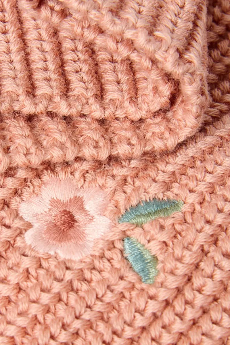 Little Dutch katoenen sjaal roze, foto 6