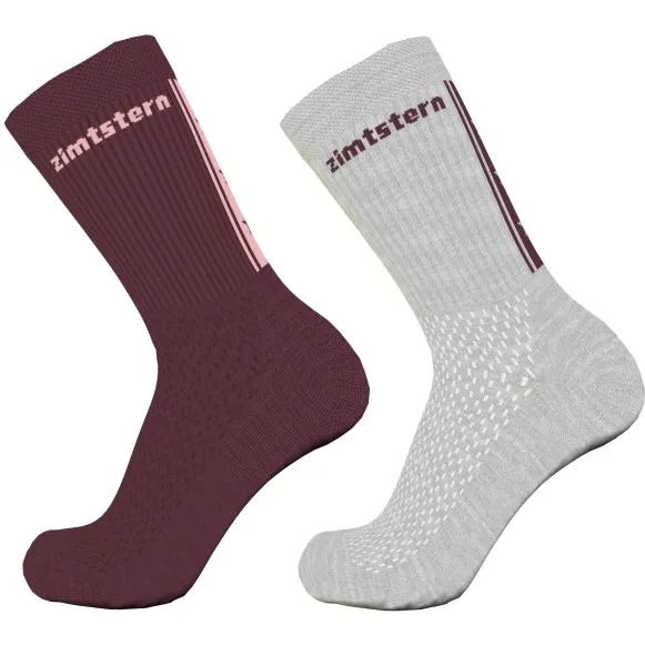 Zimtstern Starsockz multifunctionele sokken grijs