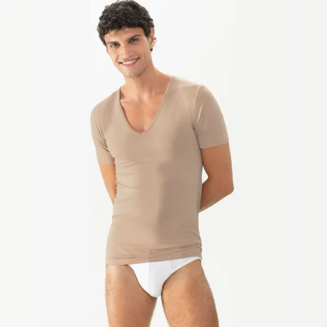 Mey De onderhemd - v-hals | slim fit Serie Business Class Light Skin lichte huid