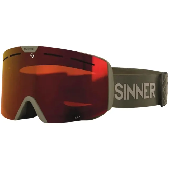 Sinner ARC skibril mosgroen groen