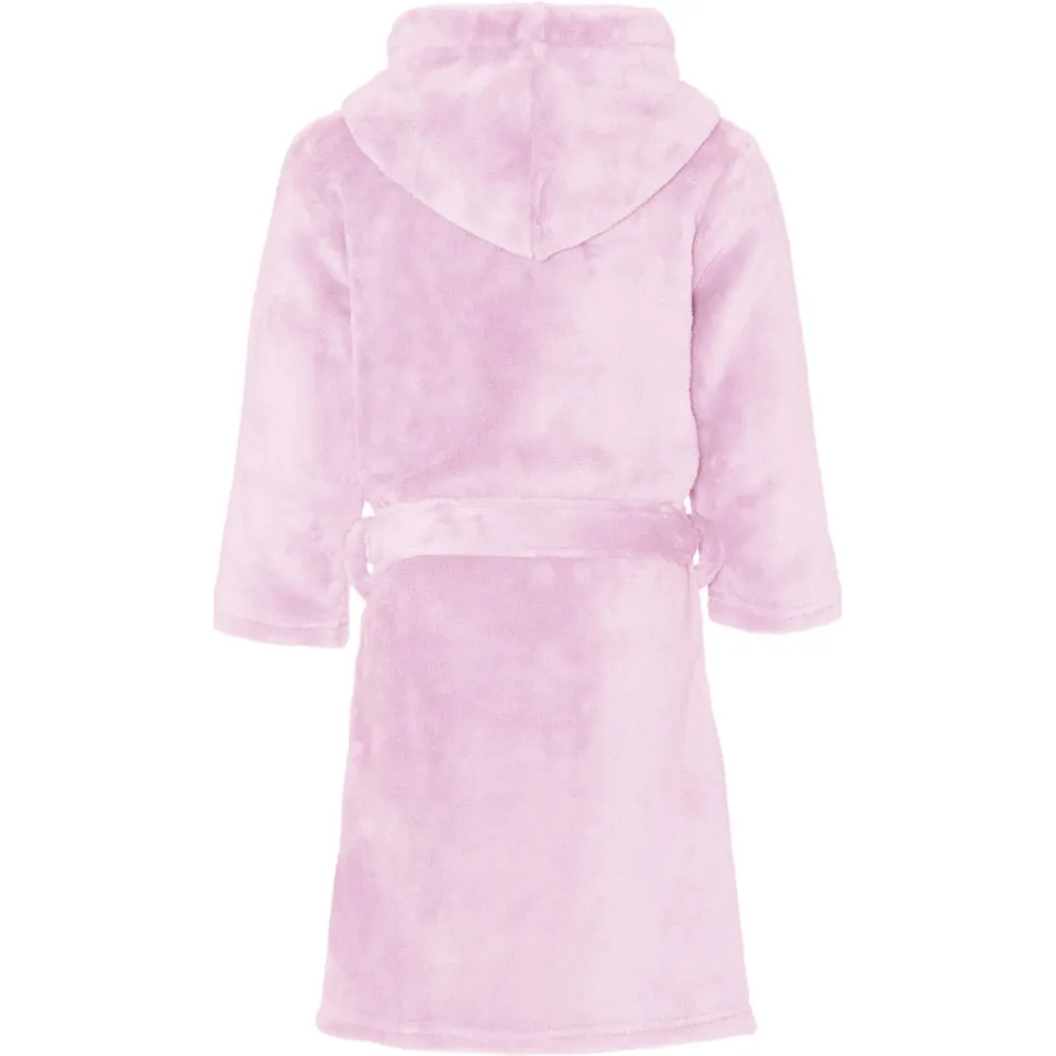 Playshoes fleece badjas lichtroze, foto 2