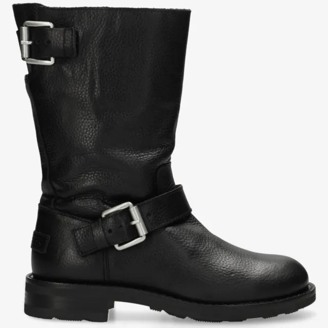 Shabbies Amsterdam Alyd Mia boot Leer Zwart, foto 2