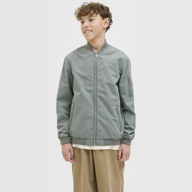 Jack & Jones Junior JJERUSH bomberjack agavegroen Agave Green