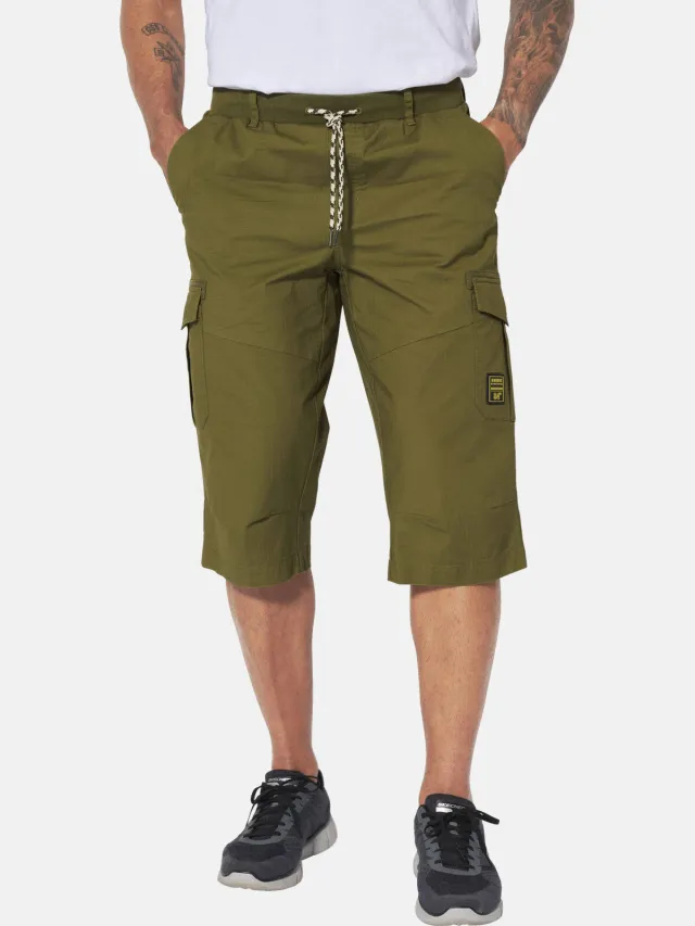Jan Vanderstorm Askjell cargoshort olijfgroen