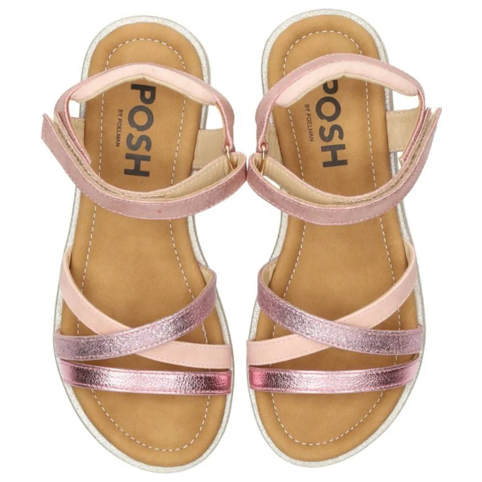 POSH by Poelman sandalen roze glitter, foto 2