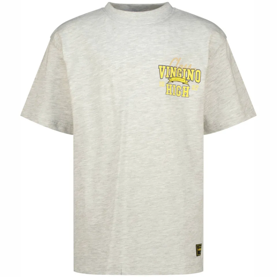 Vingino Hendric T-shirt lichtgrijs melange, foto 2
