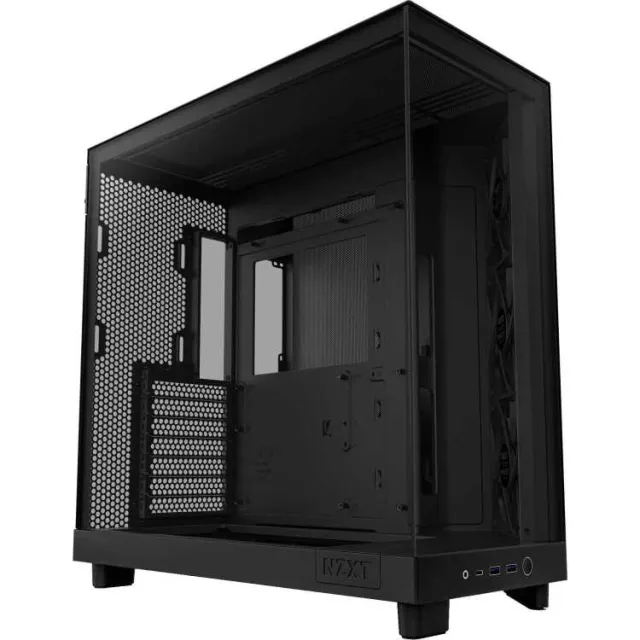 NZXT H6 Flow midi tower behuizing zwart