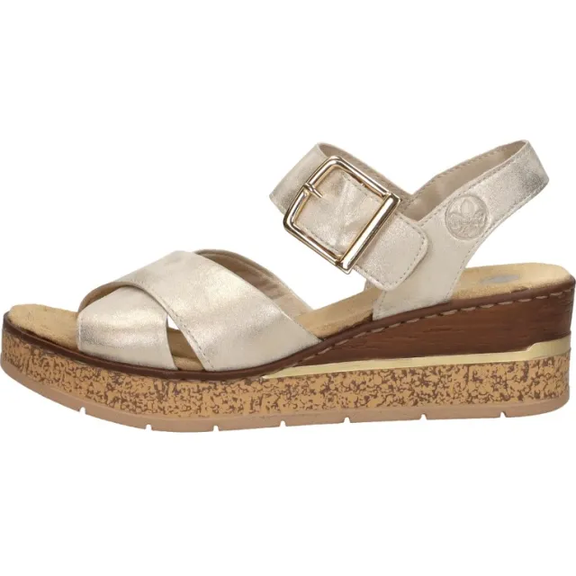Rieker sandalen goud, foto 2