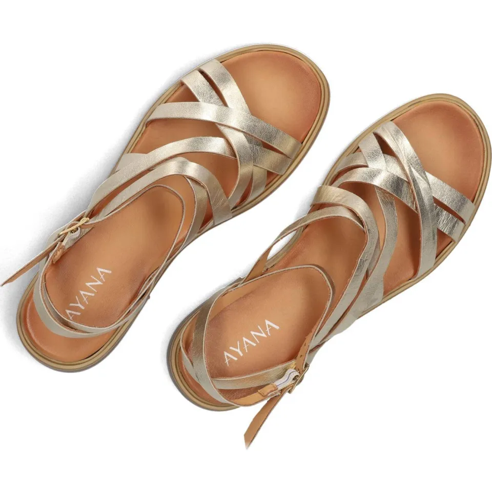 AYANA Sandalen M05089 Goud, foto 4