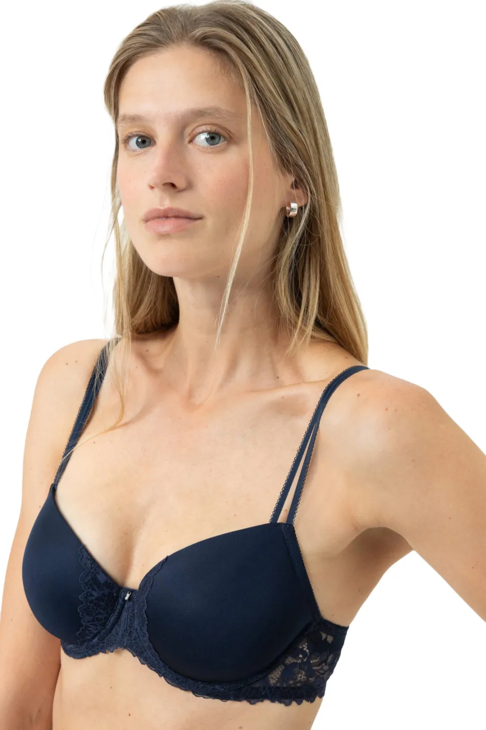 Mey Luxurious voorgevormde beugelbh donkerblauw blauw, foto 5
