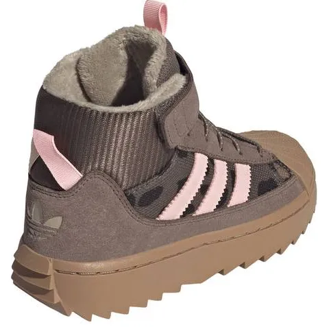 Adidas Originals Superstar sneakers - bruin/roze, foto 4