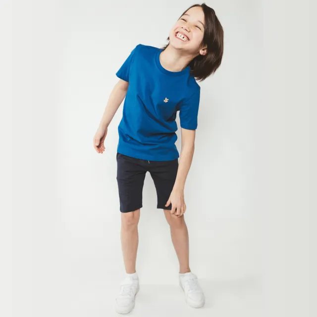 TYGO & vito sweatshort donkerblauw