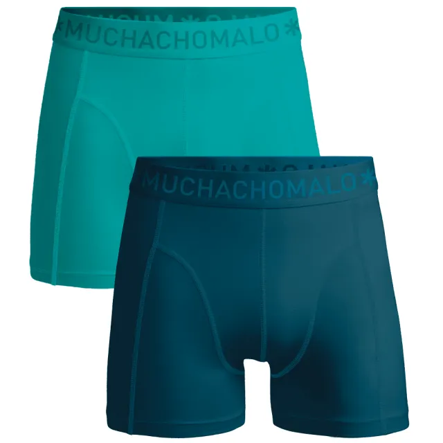 Muchachomalo Heren 2-pack Boxershorts Blauw