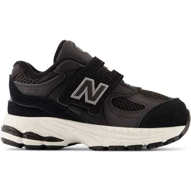 New Balance 2002 lage sneakers zwart Zwart/antraciet