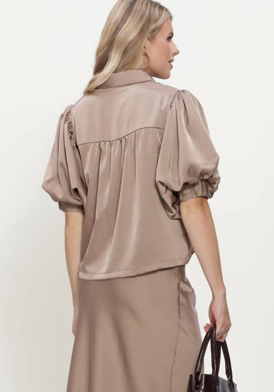 Notre-V Nv-inka blouse taupe, foto 3