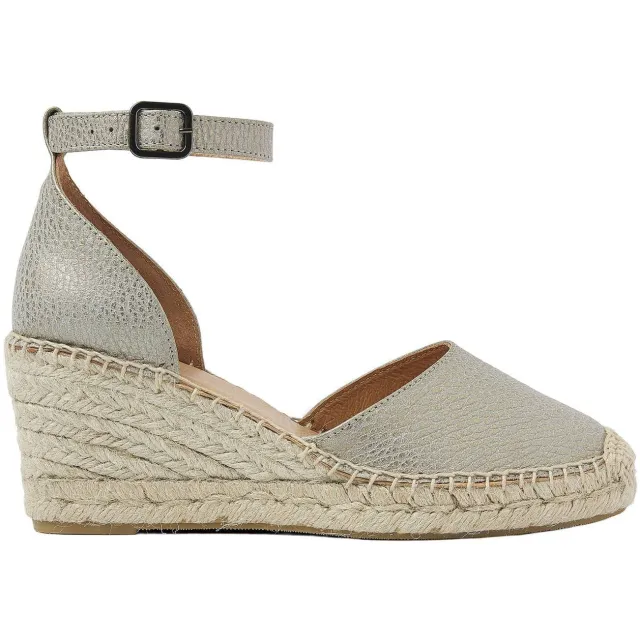 Via Vai Sandalen Flora Braid Grijs