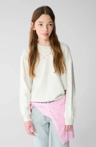 Shoeby sweater - lichtgrijs, foto 5