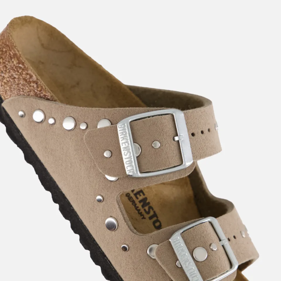 Birkenstock Arizona Rivet sandaal taupe, foto 6