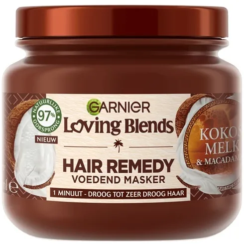 Garnier Loving Blends Hair Remedy Kokosmelk Masker