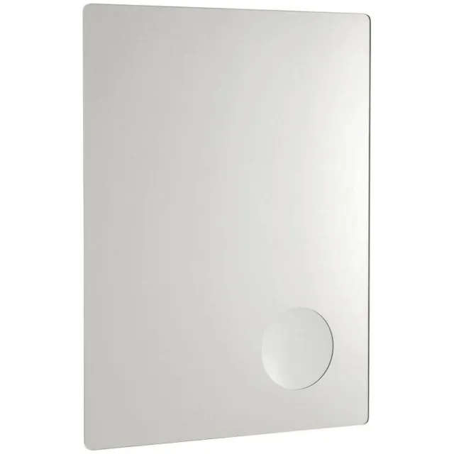 Sapho Badkamerspiegel Sapho Rechthoek 60x80 cm met Cosmetica Spiegel Aluminium