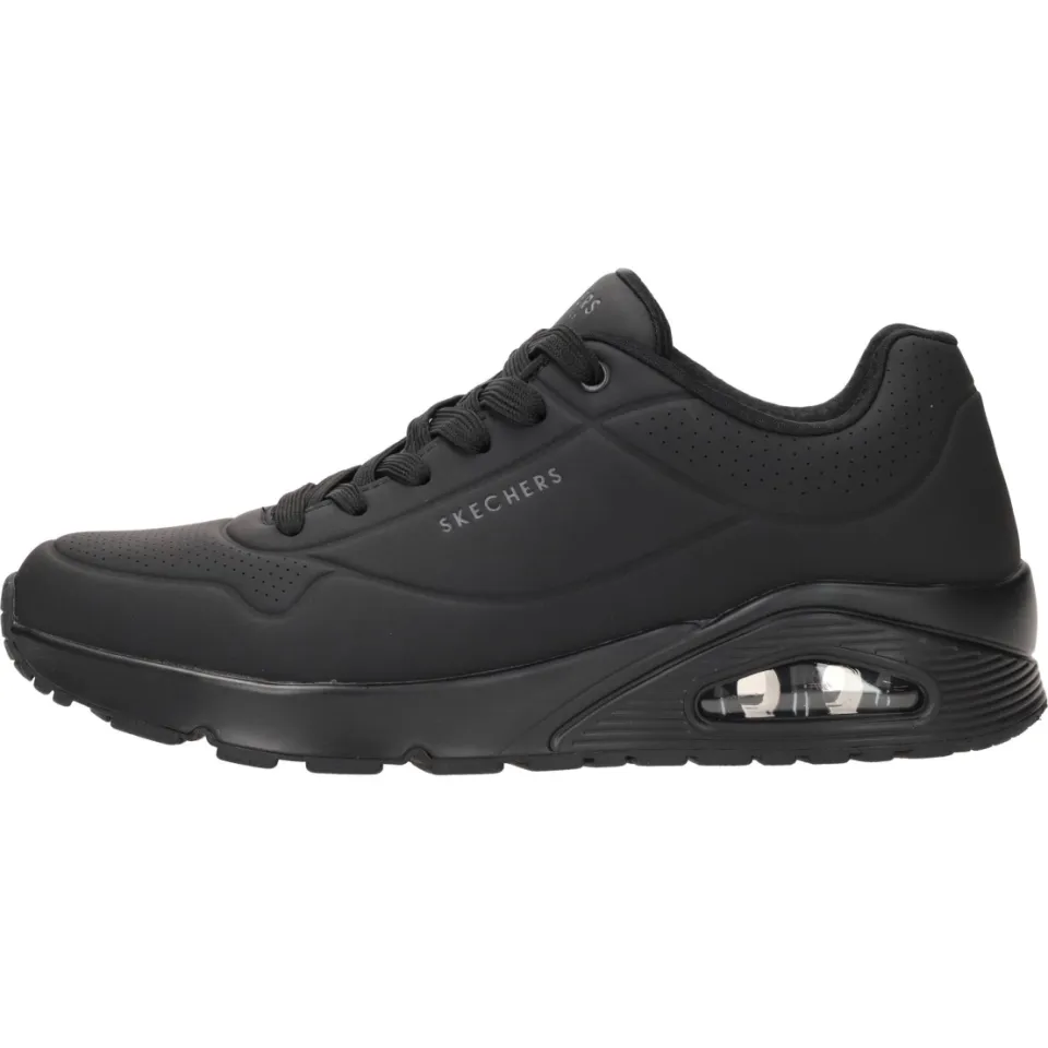 Skechers Uno Stand On Air 52458 lage sneakers zwart, foto 6