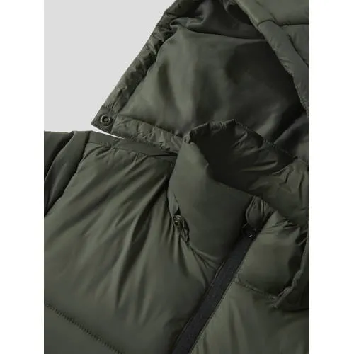 NAME IT gewatteerde winterjas groen, foto 5